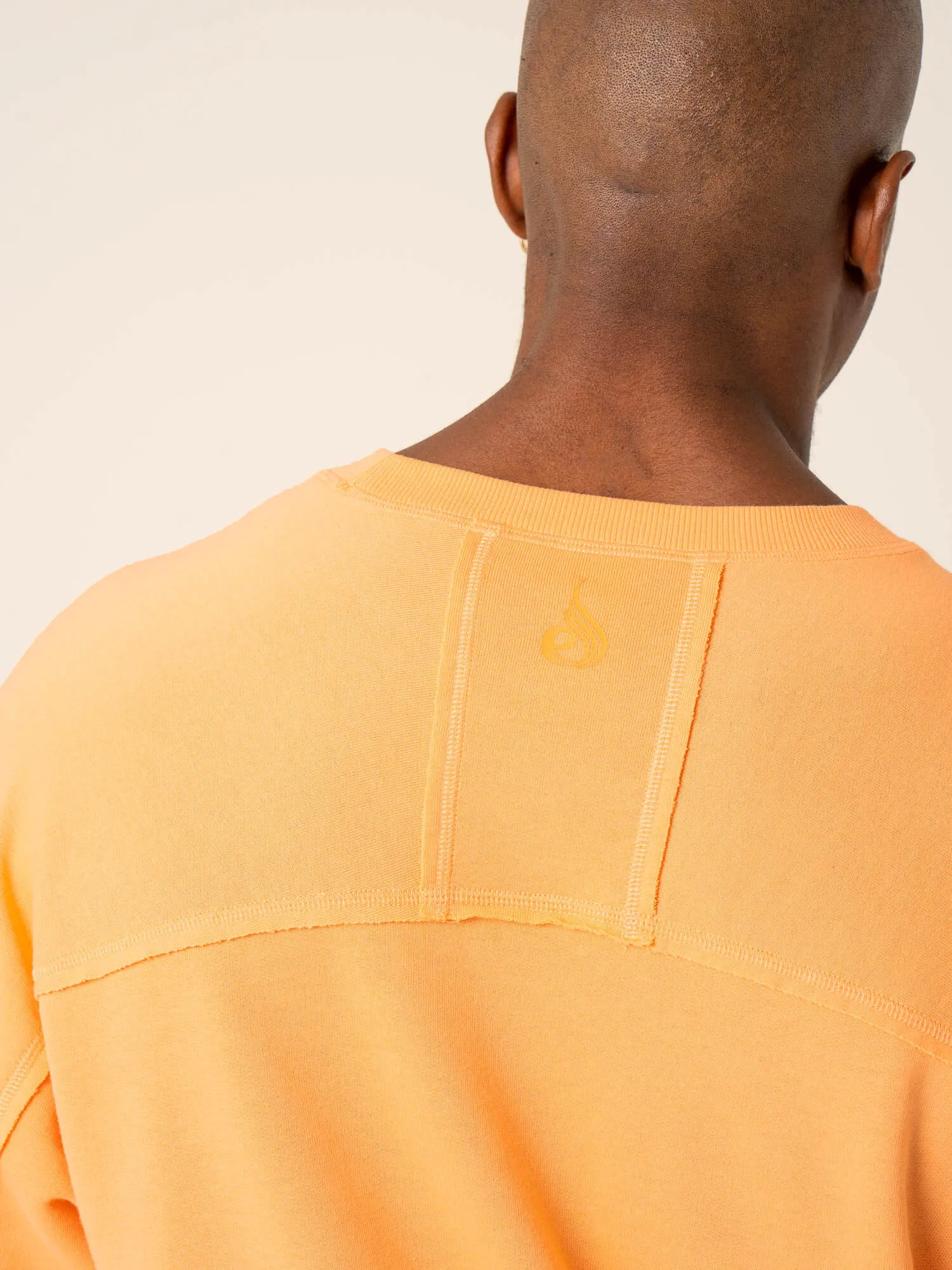 Dynamic Pullover Jumper - Orange Sherbet