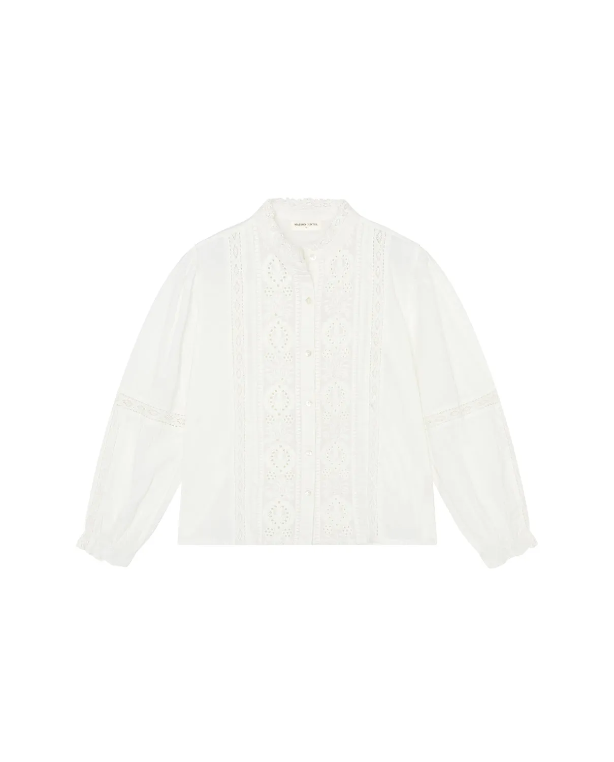 Emanuelle Blouse - White