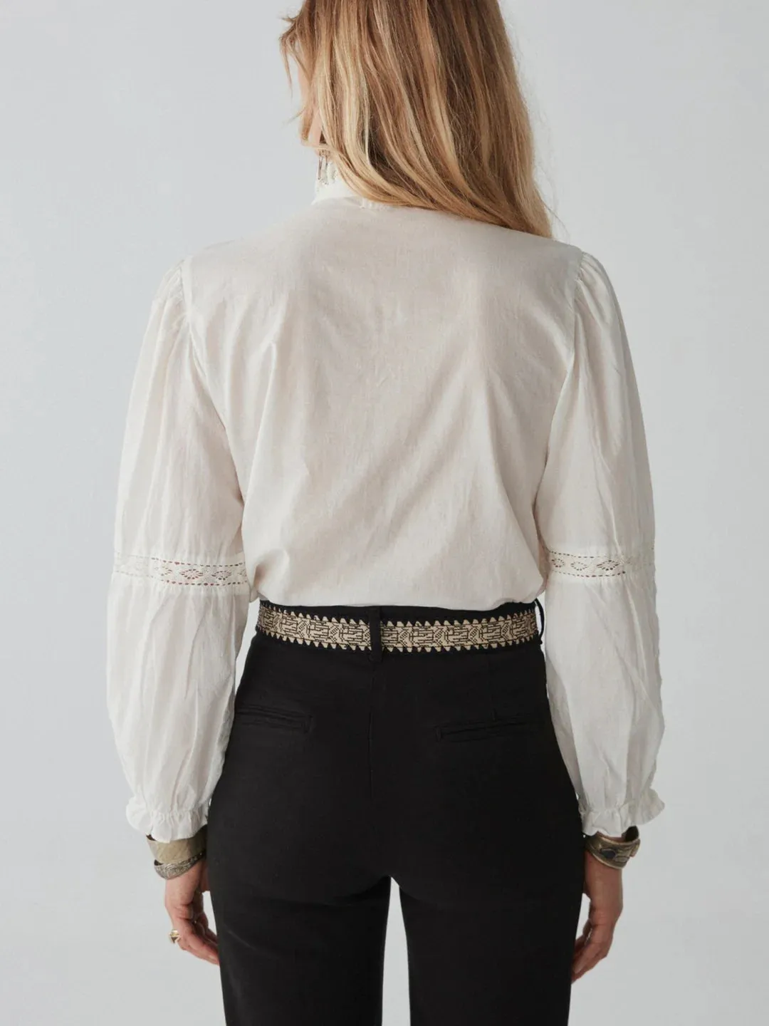 Emanuelle Blouse - White