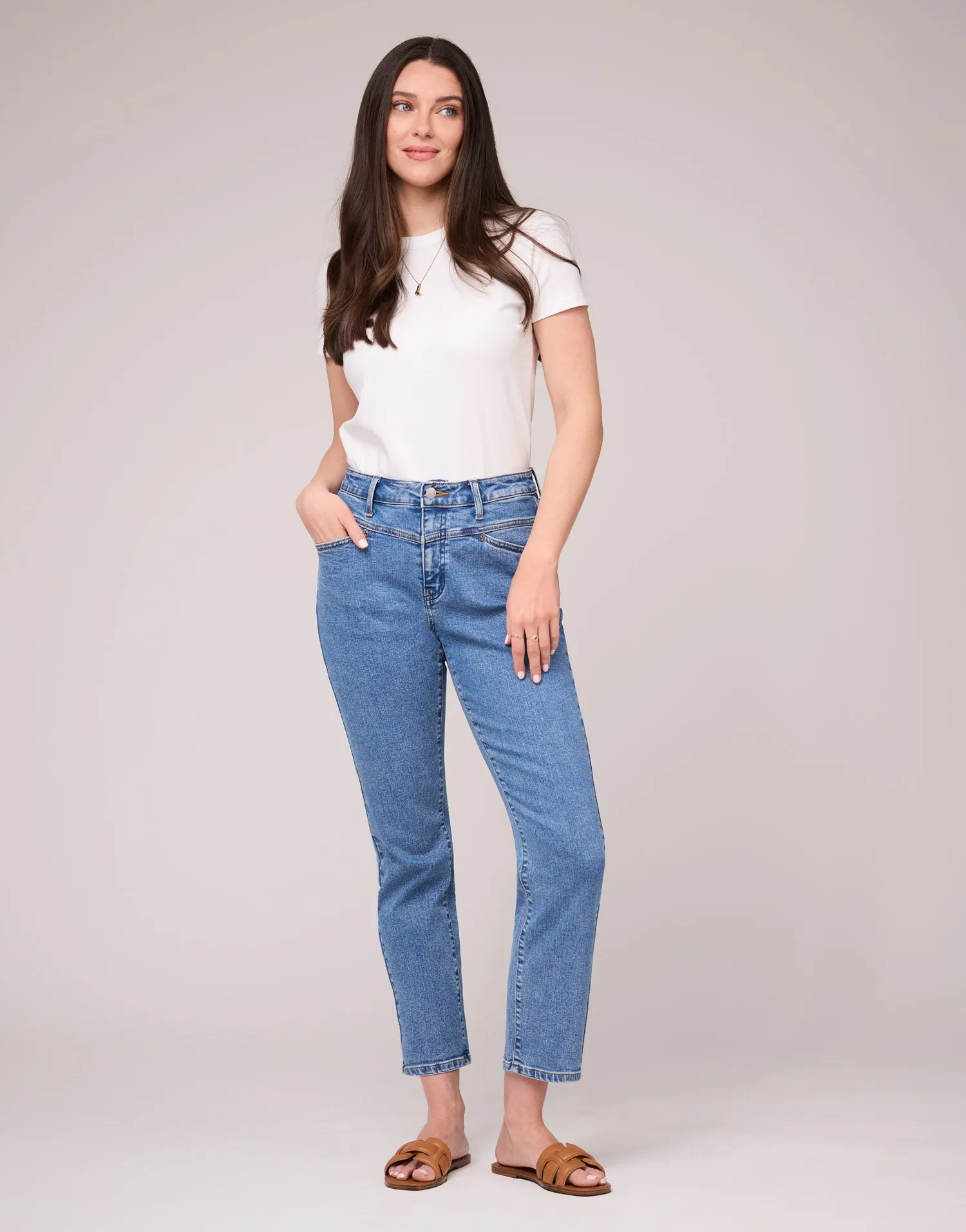 EMILY SLIM JEANS / BLUE ORCHID