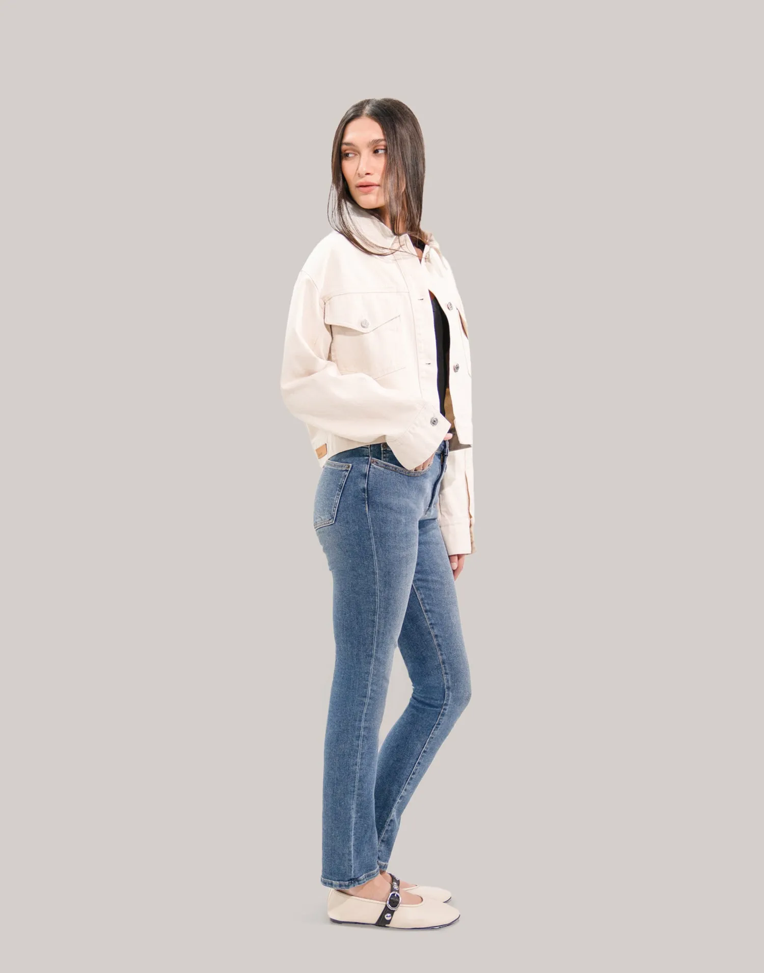 EMILY SLIM JEANS / RAINDROP