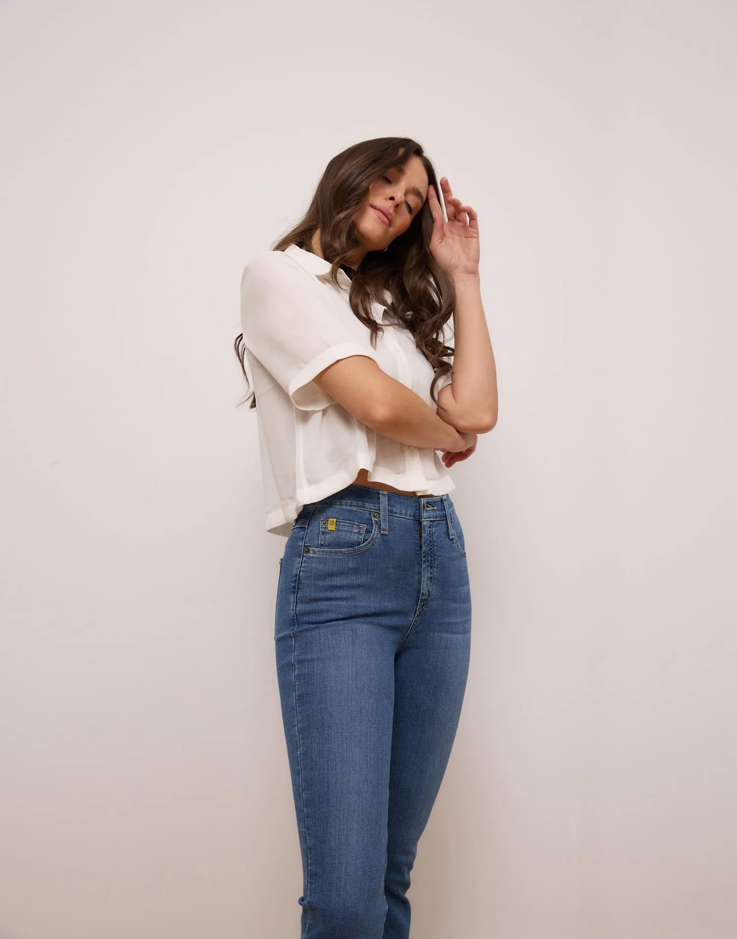 EMILY SLIM JEANS / WATERFALL