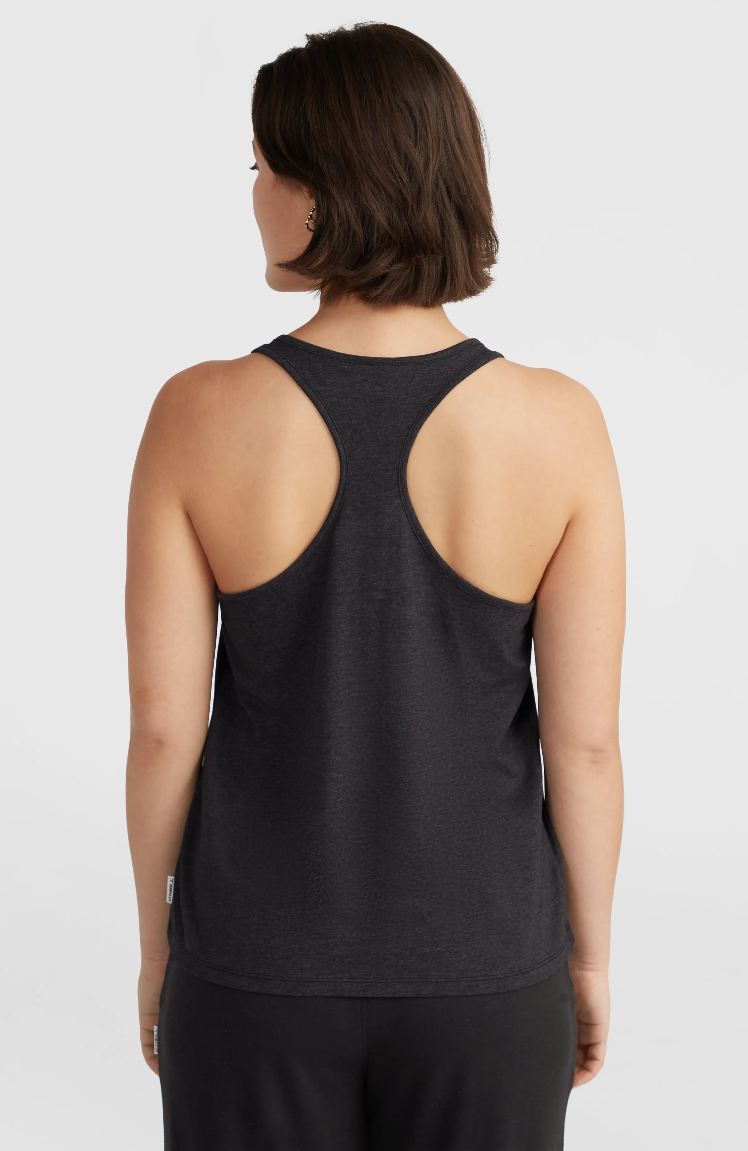 Essentials Racer Back Tanktop | Black Out