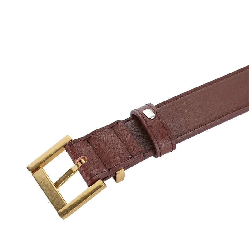 Everyday Basics Genuine Leather Belts for Women