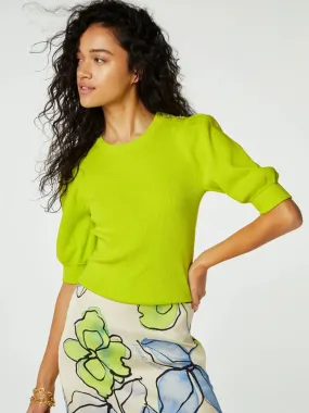 Fabienne Chapot Lillian Short Sleeve Jumper Lovely Lime