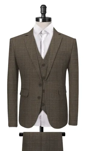 Fawn Brown 3-Piece Suit