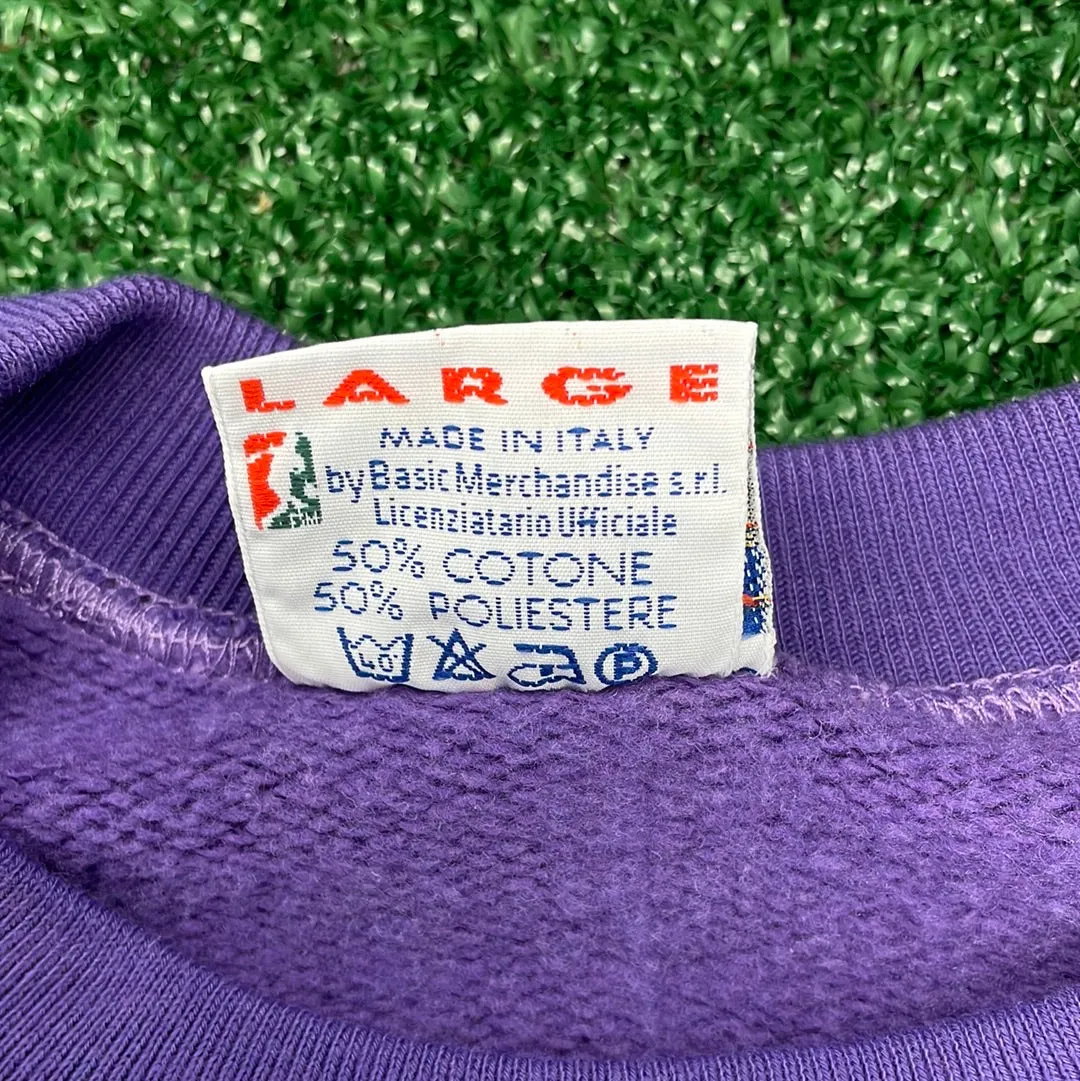 Fiorentina Le Felpe Dei Grandi Club - Large - Very Good Condition - Rare Jumper