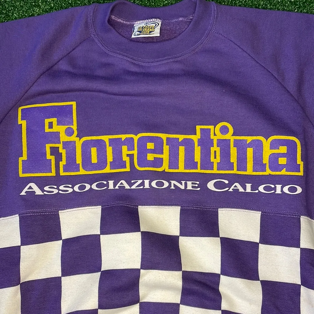 Fiorentina Le Felpe Dei Grandi Club - Large - Very Good Condition - Rare Jumper