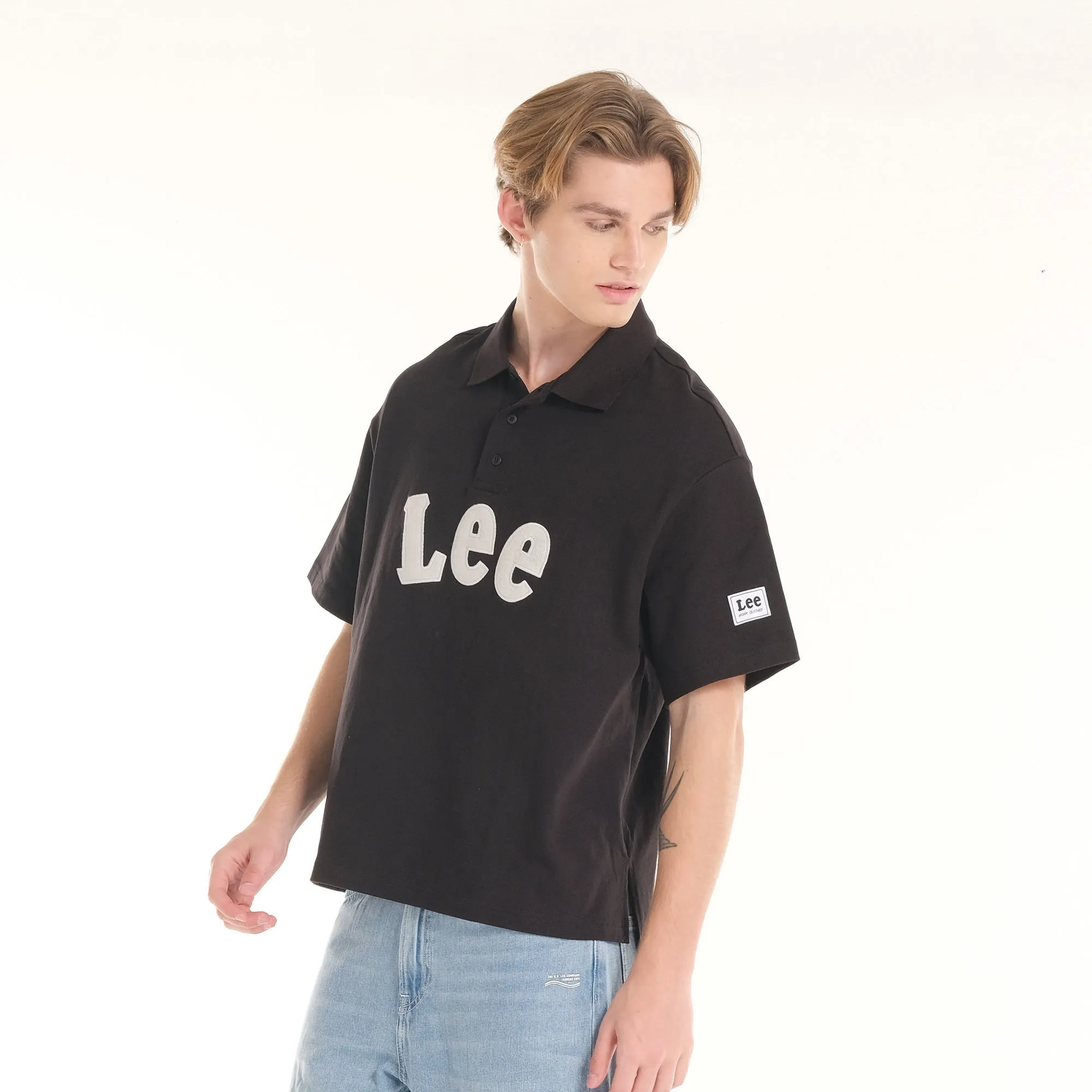 FITS 'EM ALL OVERSIZED POLO SHIRT (GENDERLESS)