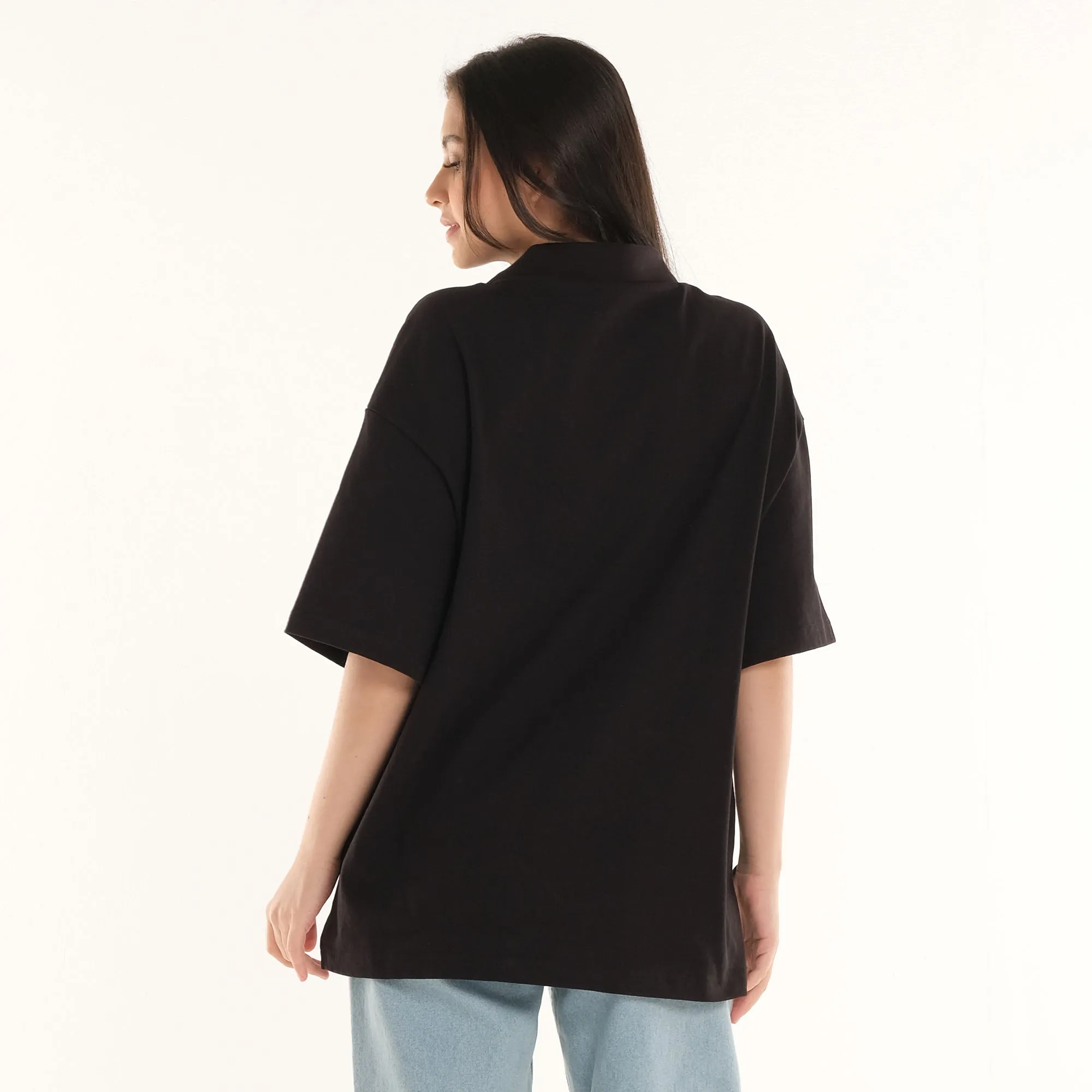 FITS 'EM ALL OVERSIZED POLO SHIRT (GENDERLESS)