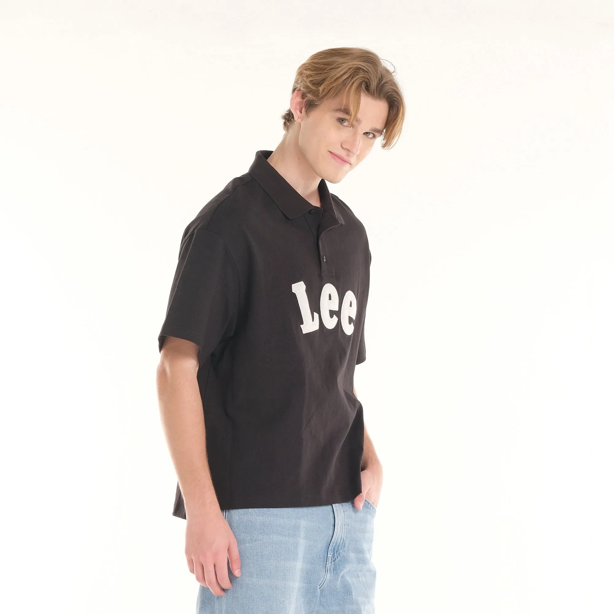 FITS 'EM ALL OVERSIZED POLO SHIRT (GENDERLESS)