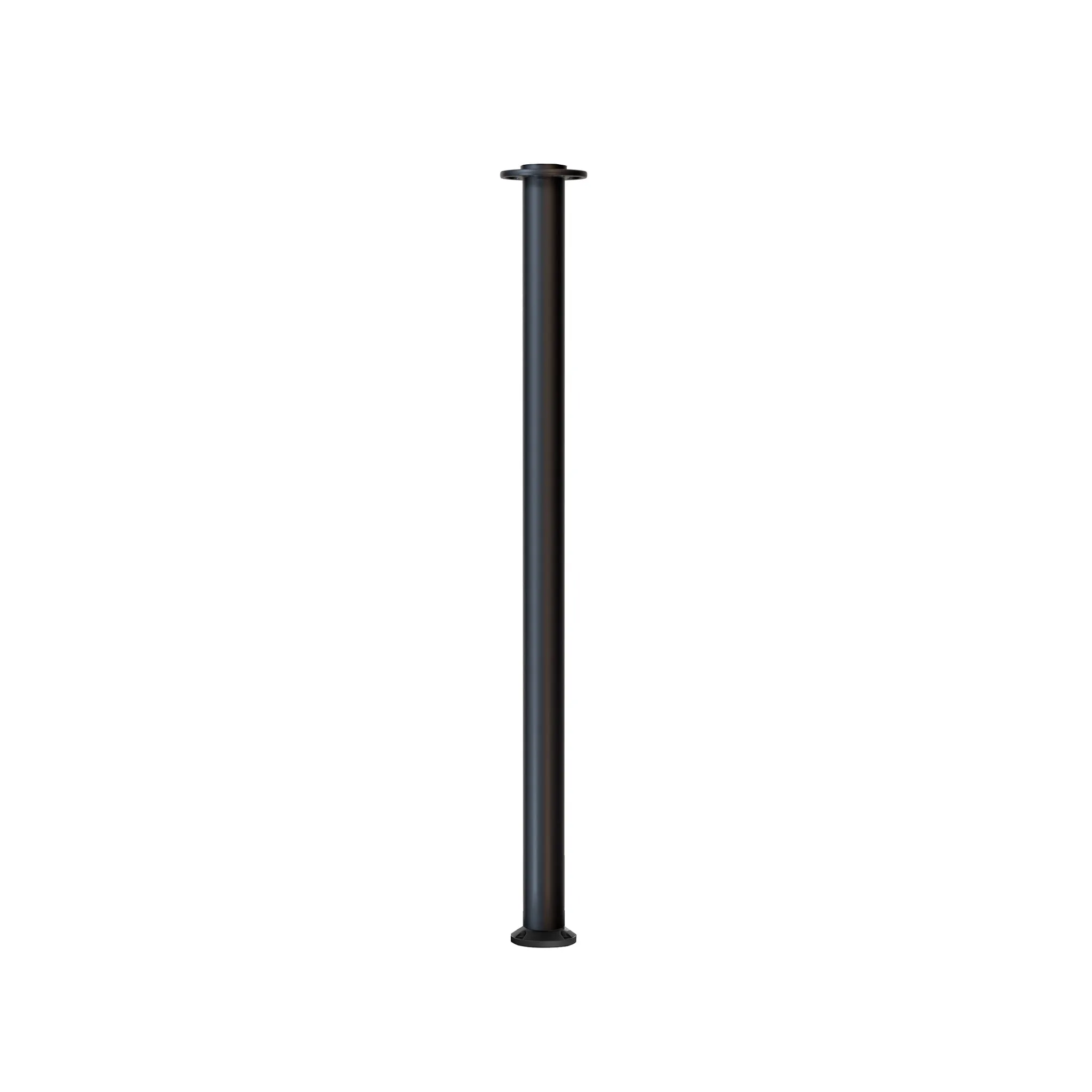 Flat Top Rope Stanchion with Fixed Base - Montour Line CXLineF