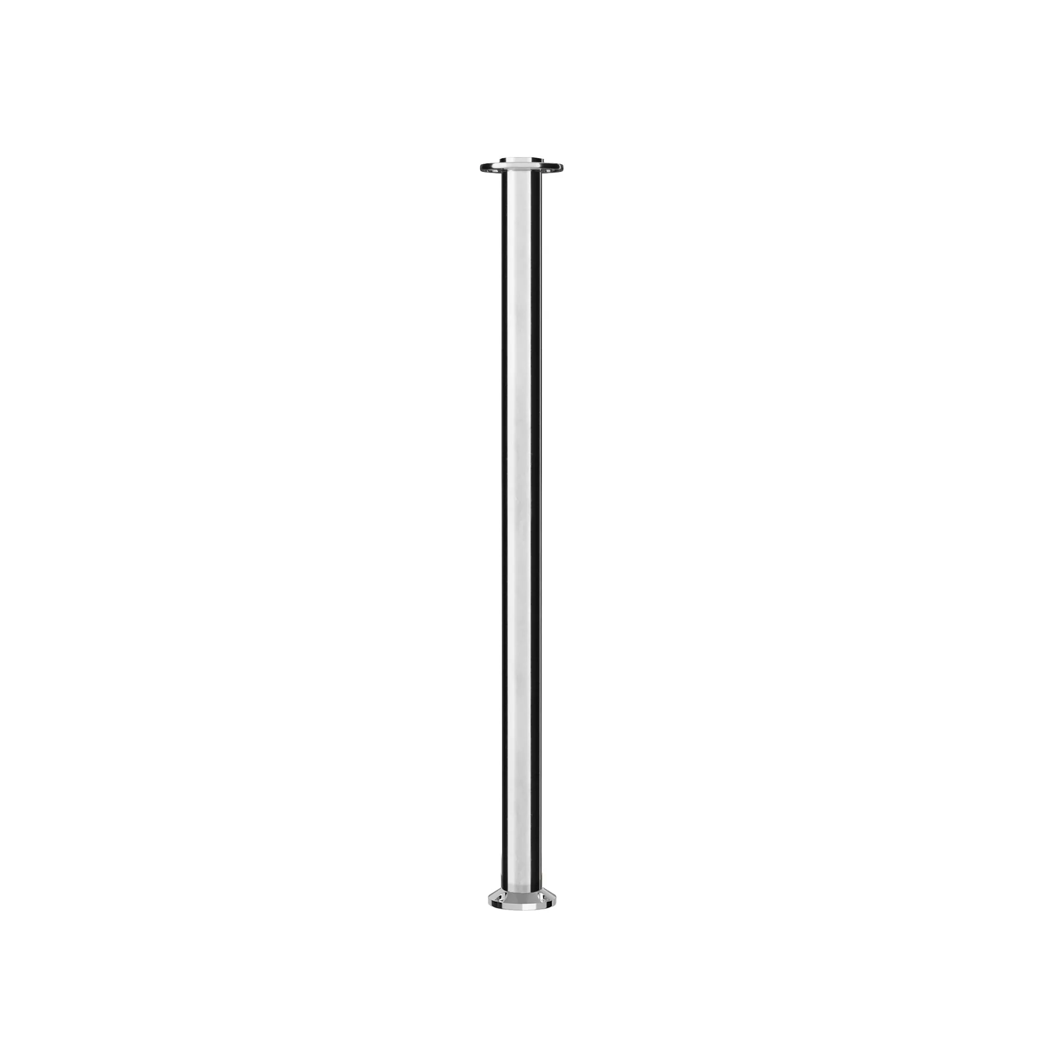 Flat Top Rope Stanchion with Fixed Base - Montour Line CXLineF