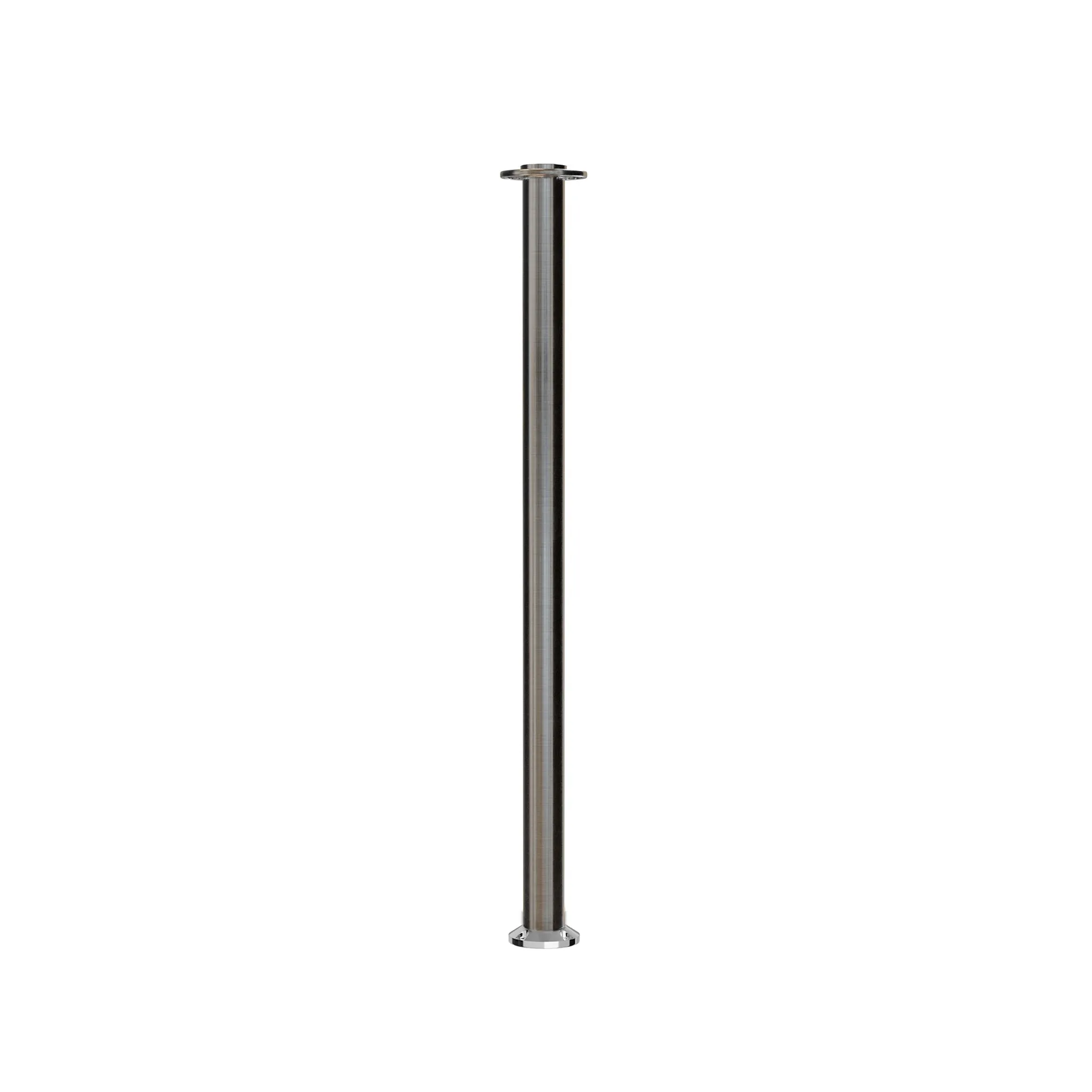 Flat Top Rope Stanchion with Fixed Base - Montour Line CXLineF