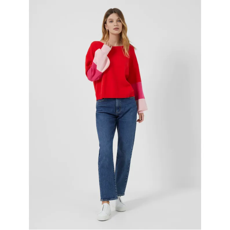 French Connection Lisa Colour Block Jumper 78TAZ