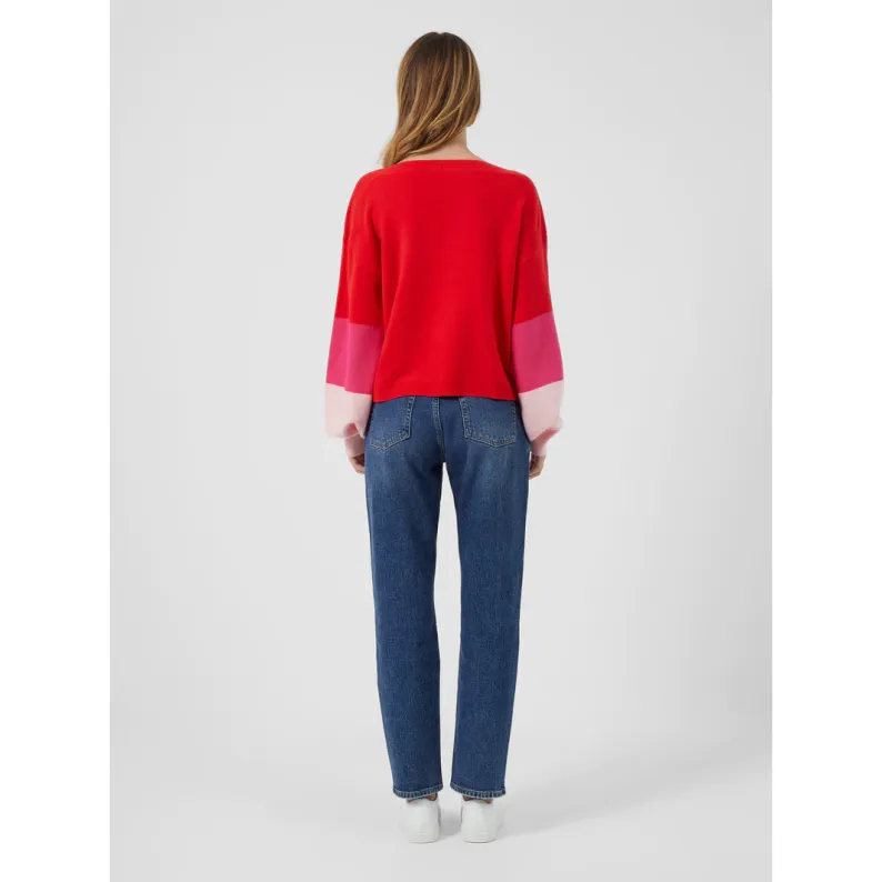 French Connection Lisa Colour Block Jumper 78TAZ