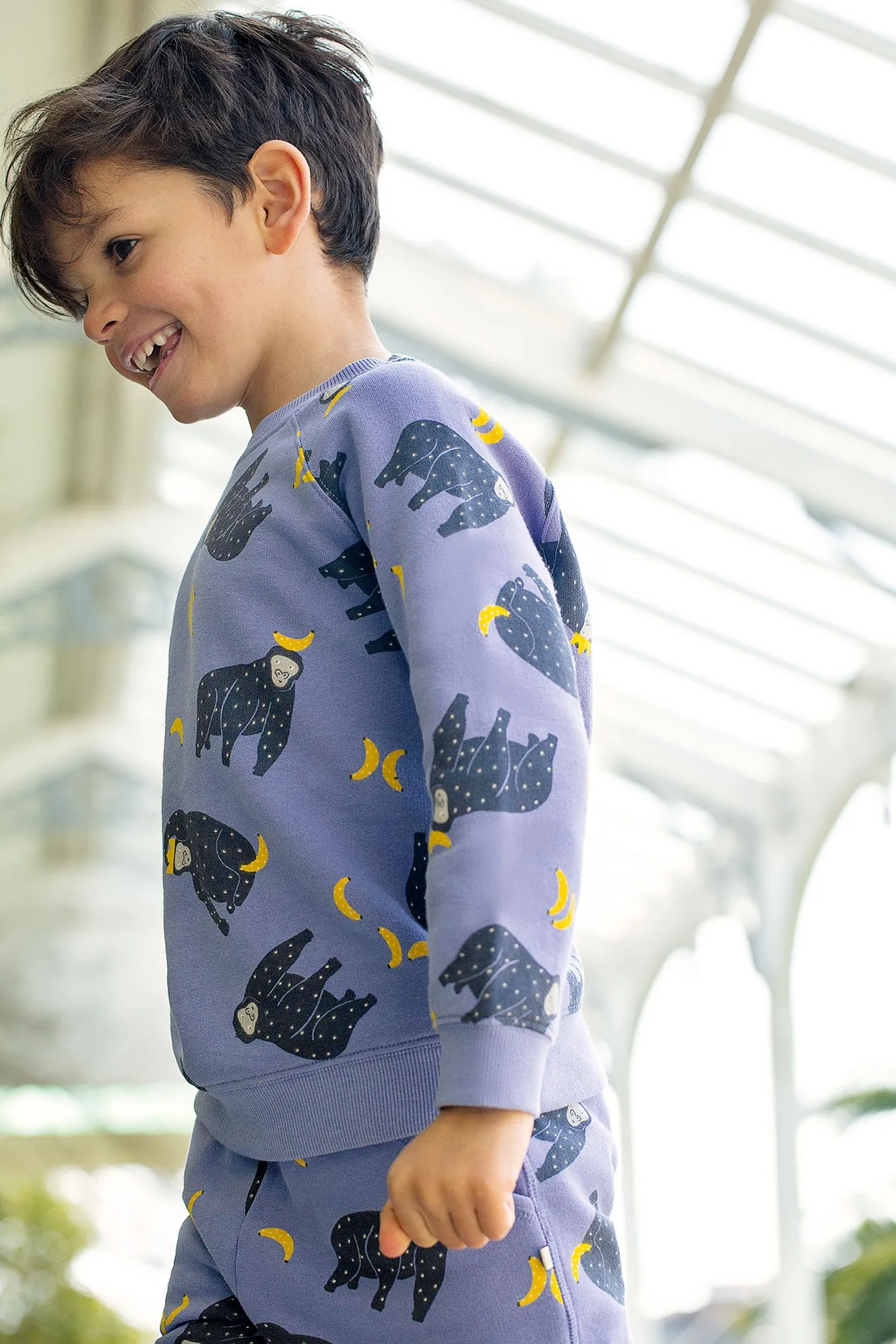 Frugi Monkeying Around Switch Rex Jumper