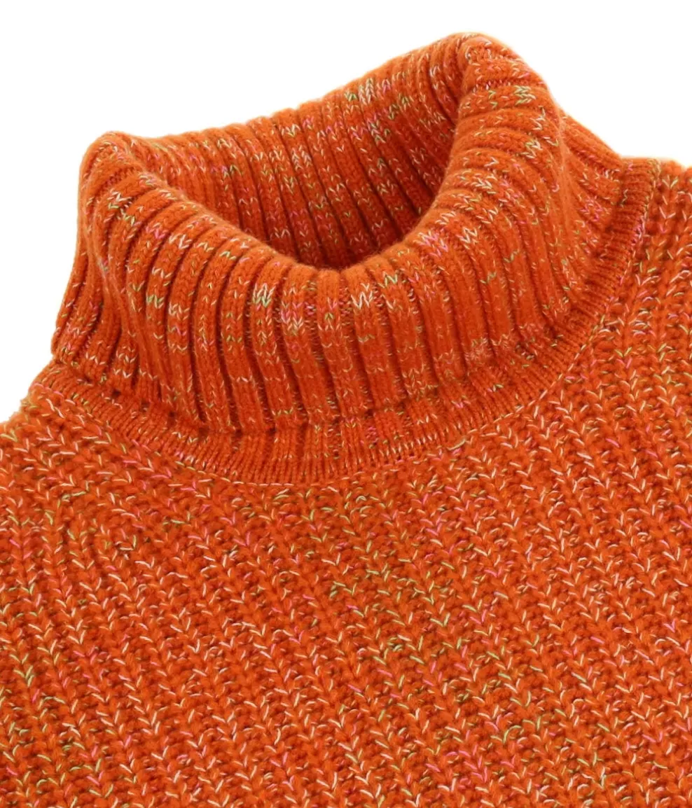 GANT Multi Colour Roll Neck Golden Orange 4805180