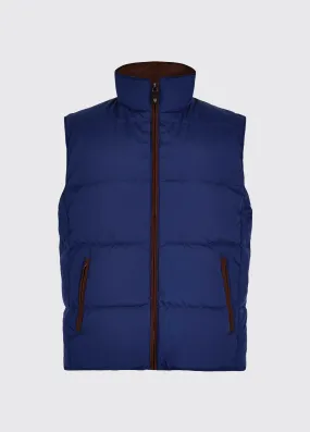 Graystown Down-filled Gilet - Peacock Blue