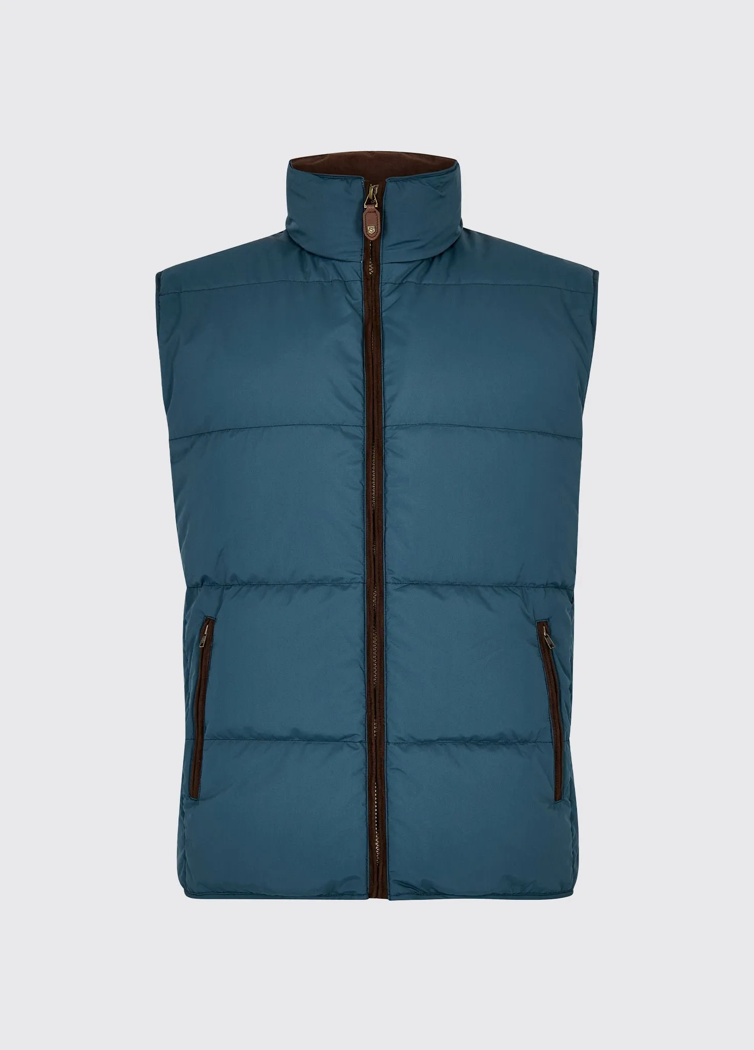 Graystown Men's Down Gilet - Steel