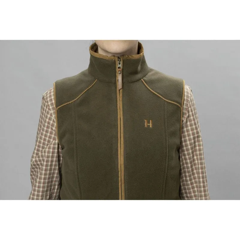 Harkila Sandhem 200 Ladies Fleece Gilet - Willow Green