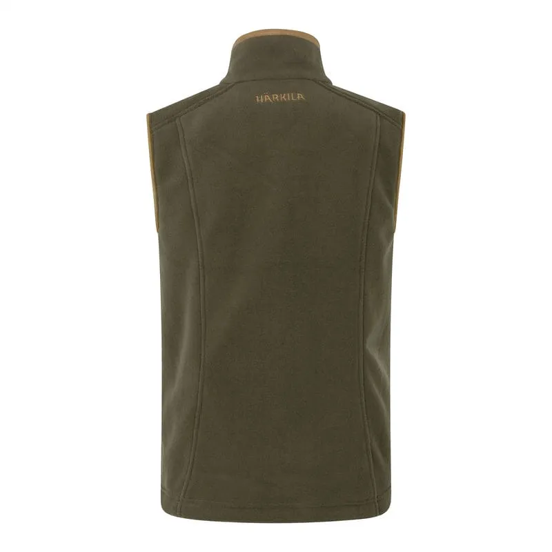 Harkila Sandhem 200 Ladies Fleece Gilet - Willow Green