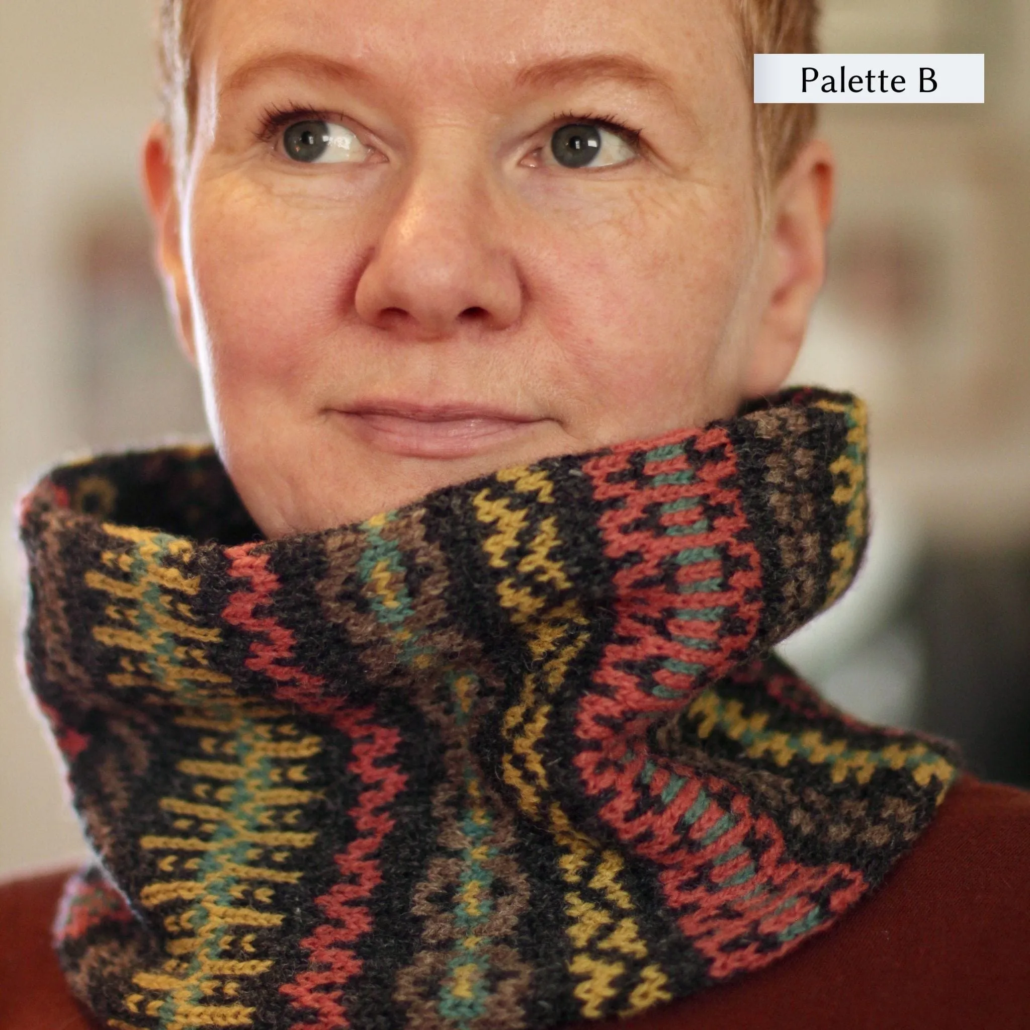 Haslock Cowl by Gudrun Johnston in Spindrift