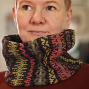 Haslock Cowl by Gudrun Johnston in Spindrift