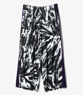 HD Track Pant – Black Tie Dye Smooth Polyester