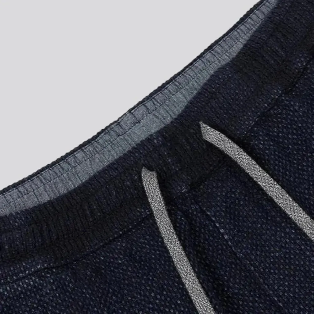 Heavyweight selvedge denim shorts for men