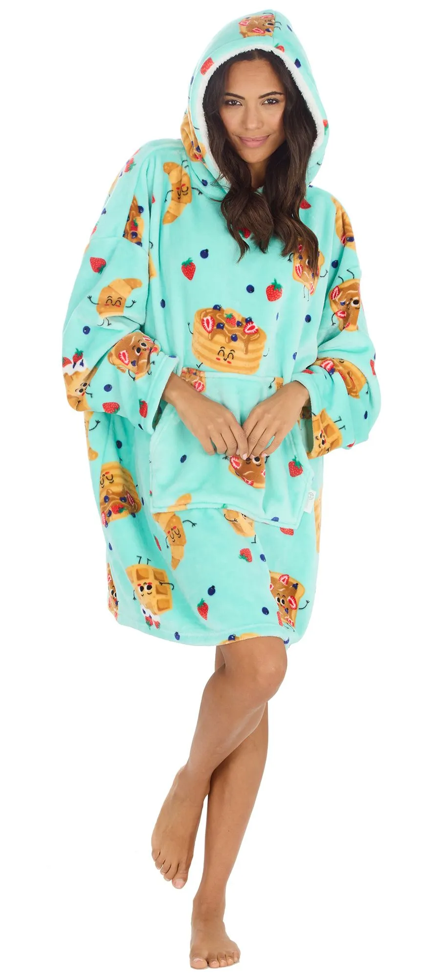 Hooded Supersoft Fleece Snuggle Top