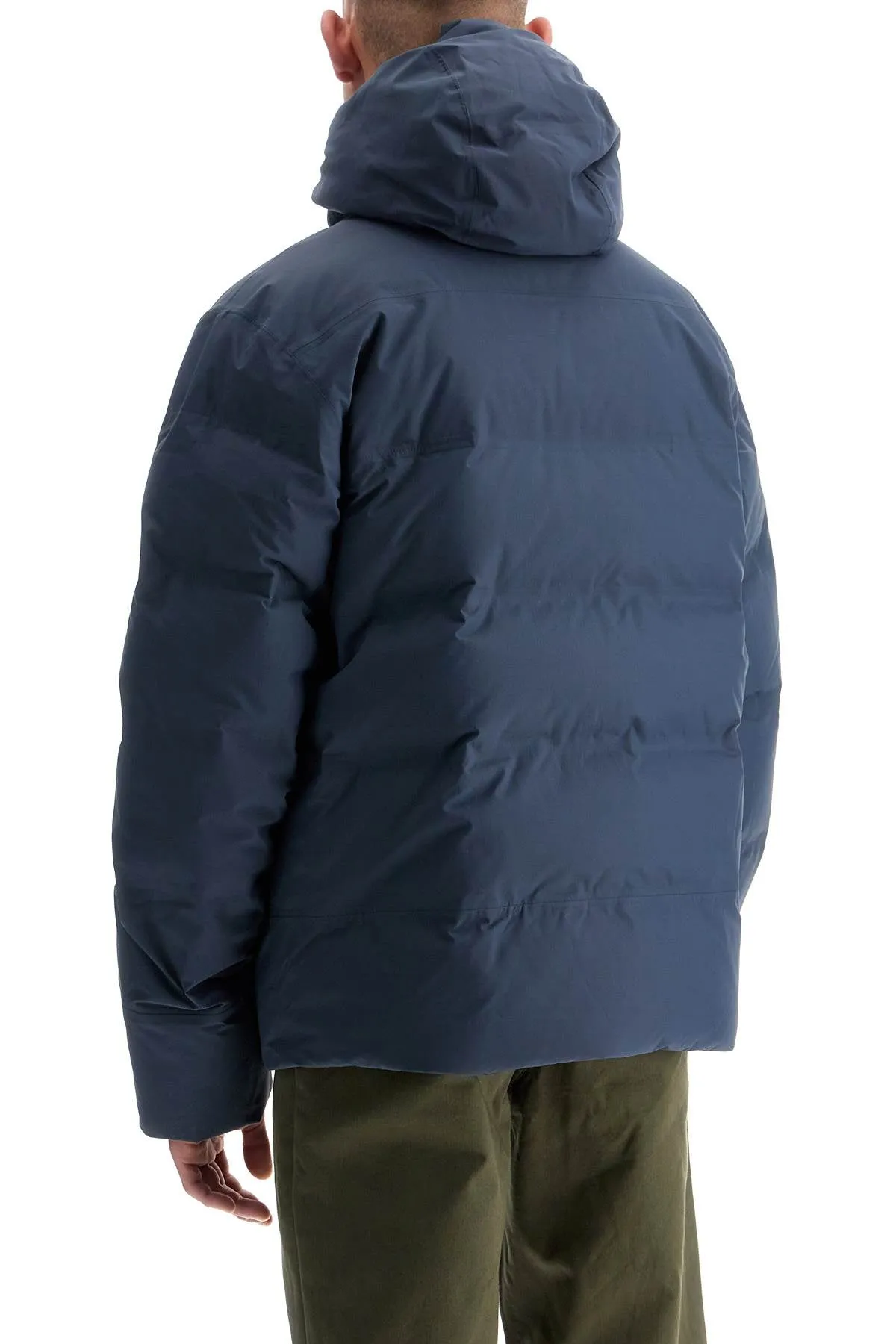 'jackson glacier hooded down jacket 27921 SMOLDER BLUE