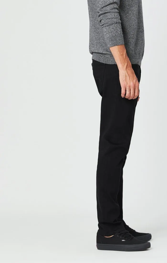 JAKE SLIM LEG JEANS IN DOUBLE BLACK SUPERMOVE