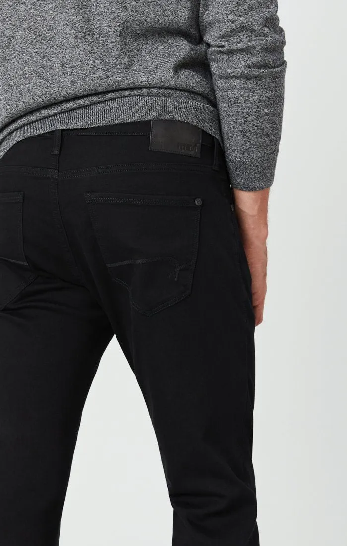 JAKE SLIM LEG JEANS IN DOUBLE BLACK SUPERMOVE