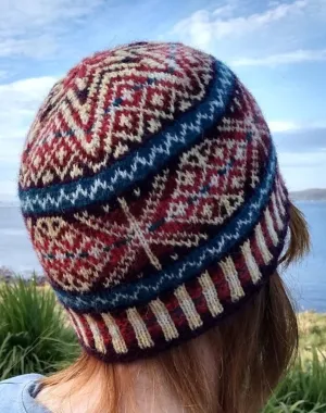 Jamieson & Smith Knitting Pattern Skaw Hat