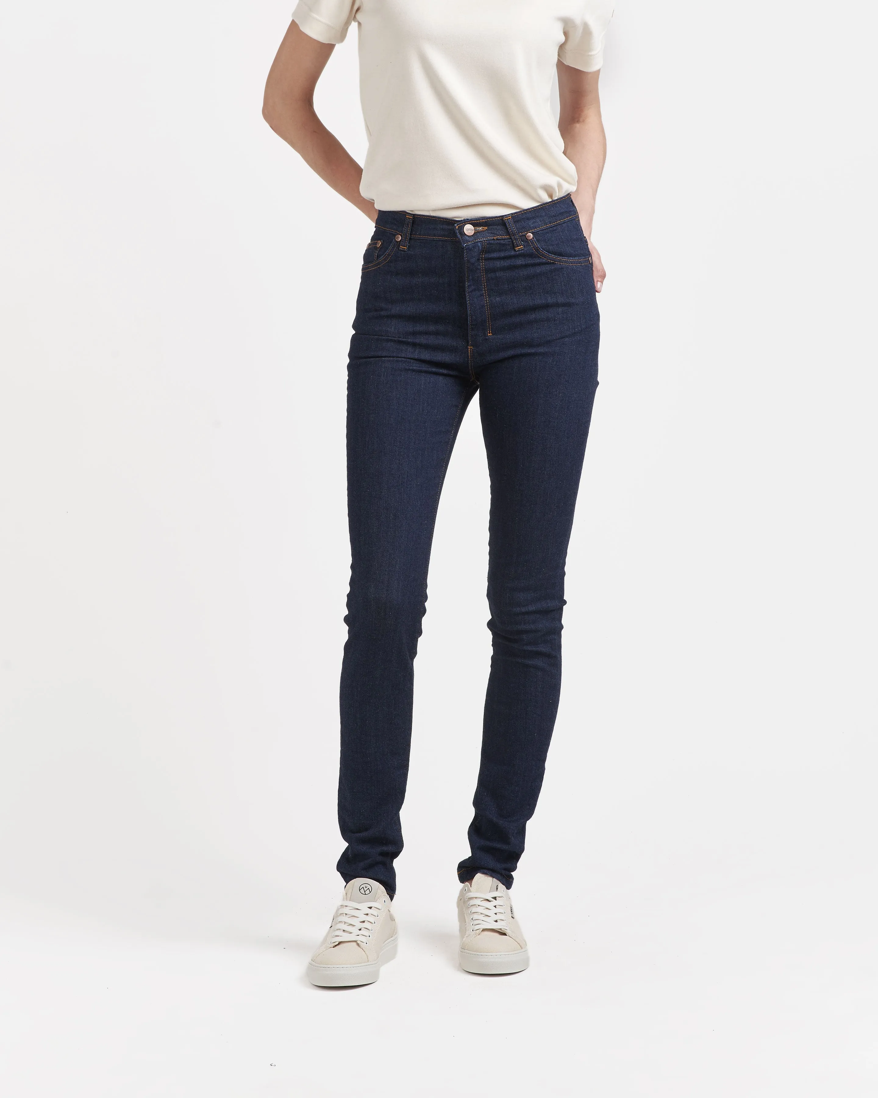 Jean femme slim taille haute Coton Bio - Marianne