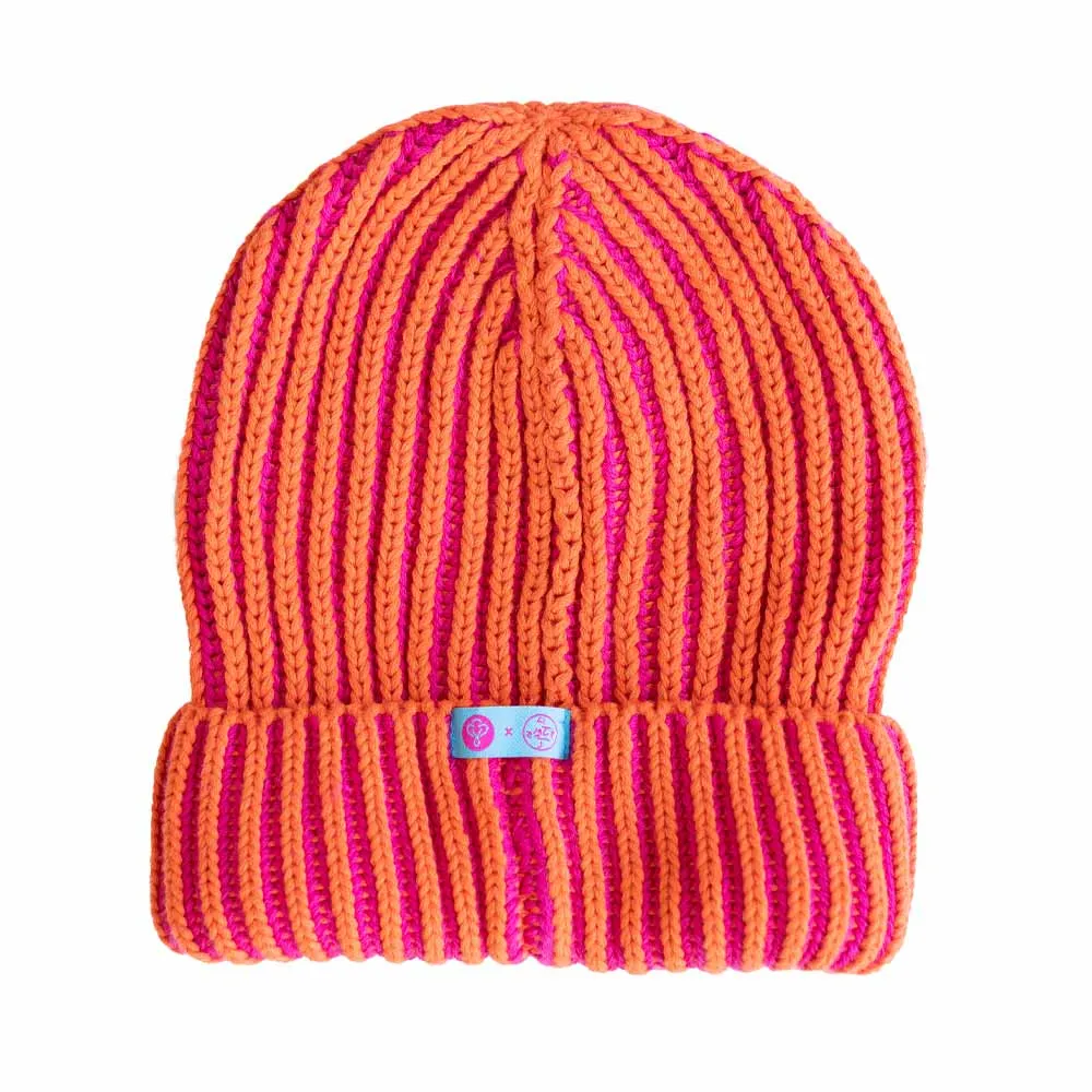 JM x BL COSMIC COLOR CONTRAST HAT | TANGERINE