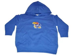 Kansas Jayhawks Two Feet Ahead Toddler Blue Fleece Hoodie Sweatshirt