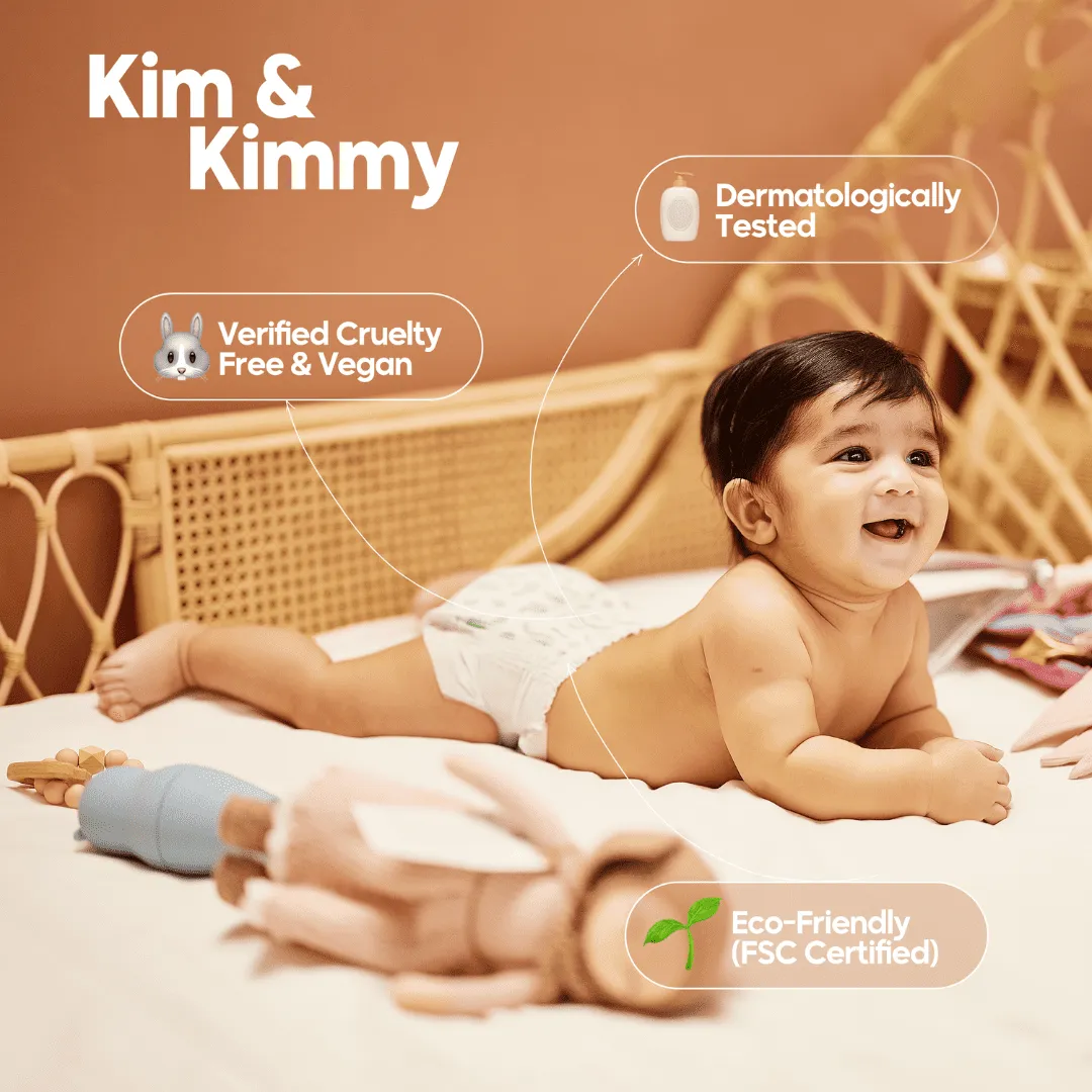 Kim & Kimmy Eco-friendly Baby Diaper Pants, Size -4, 9-14Kg