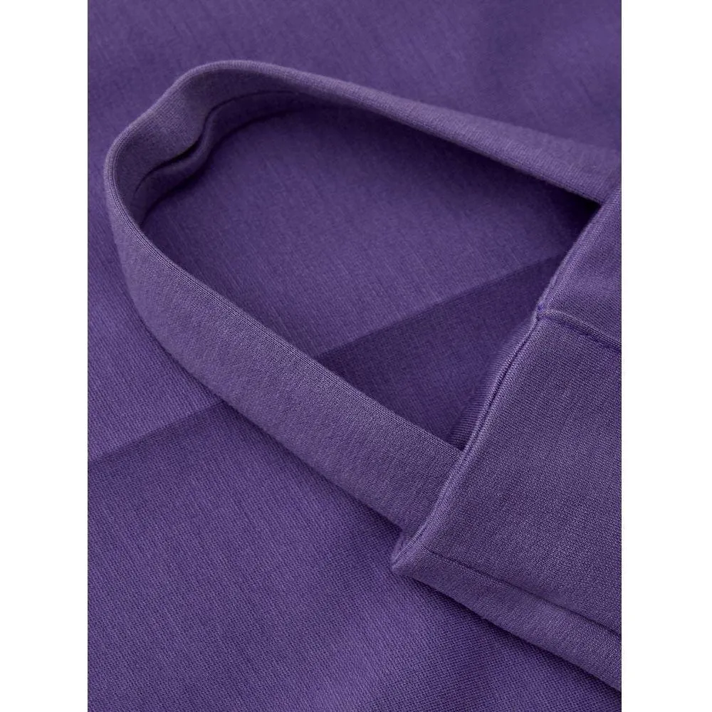 Lardini Elegant Purple Viscose Pants