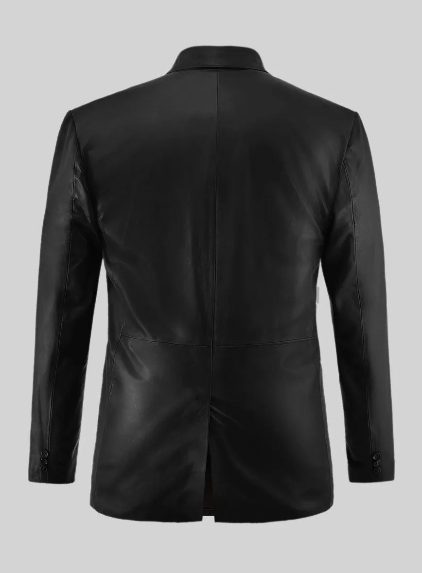 Leather Blazer