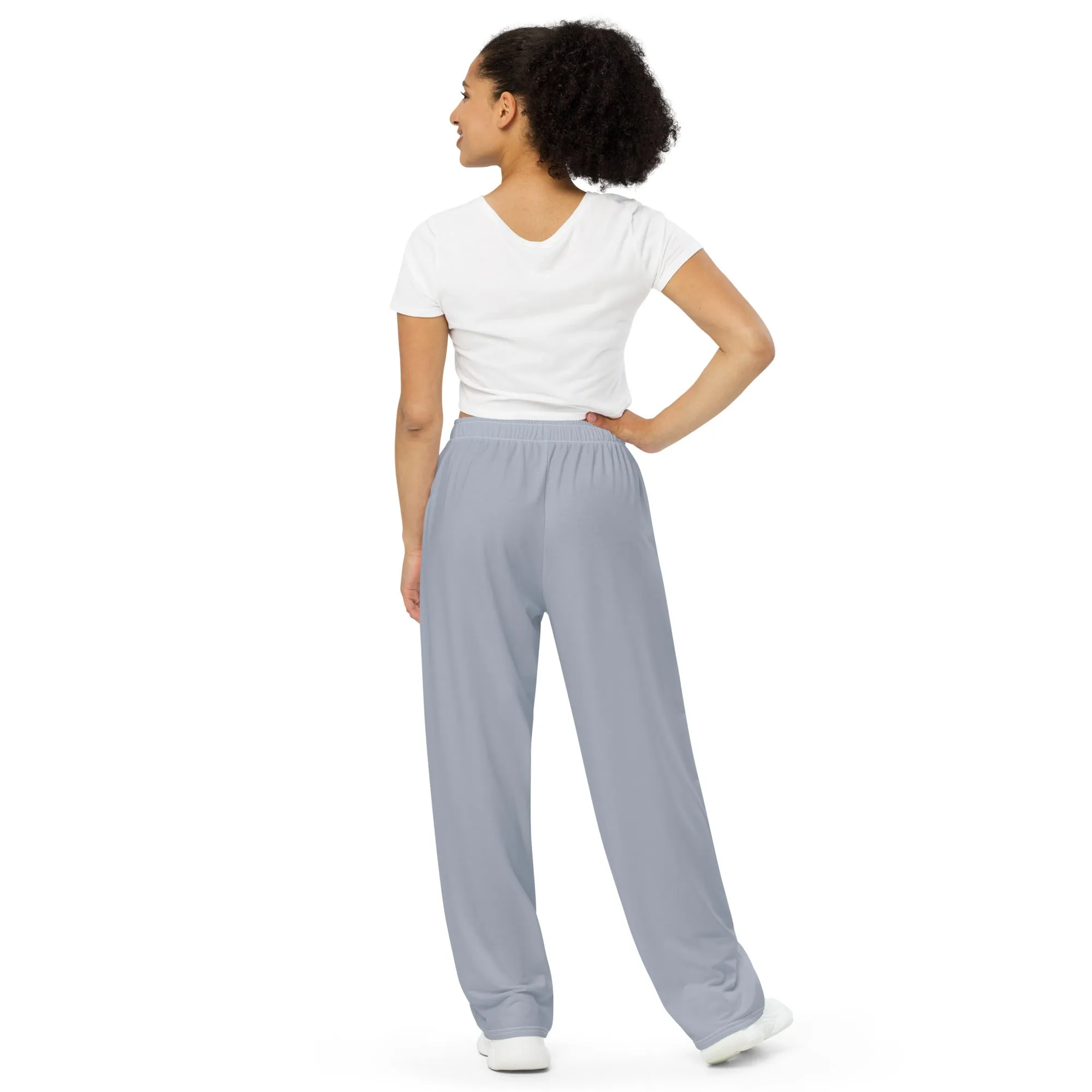 Life League Gear - Cool Grey - Unisex - Wide-Leg Pants