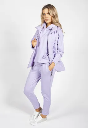 Lilac Three Piece Jogger Set