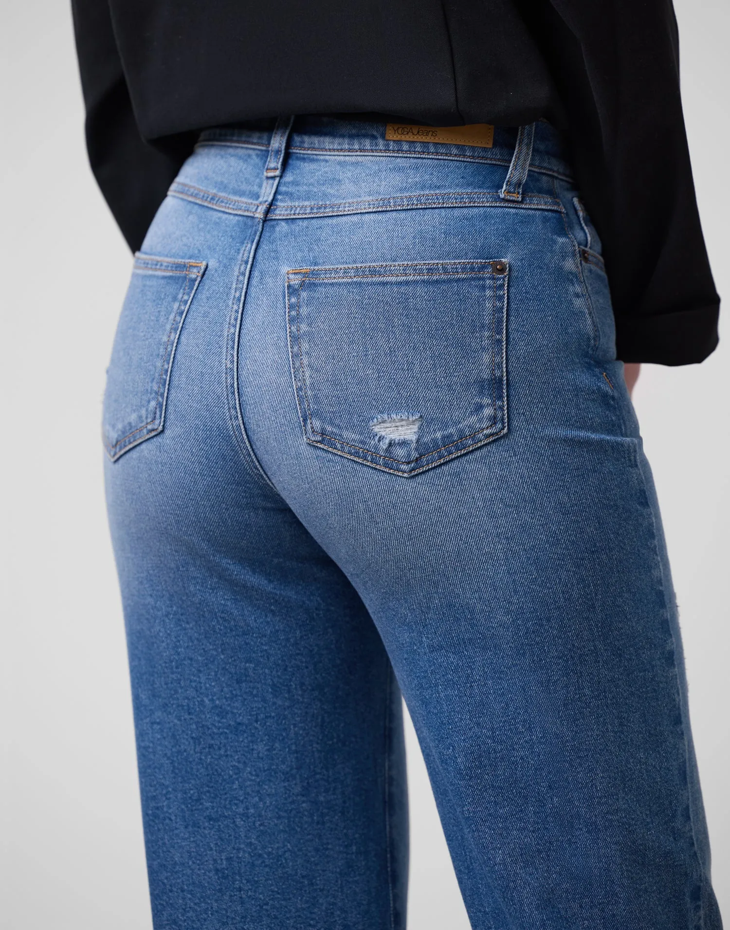 LILY WIDE LEG JEANS / NEW YORK