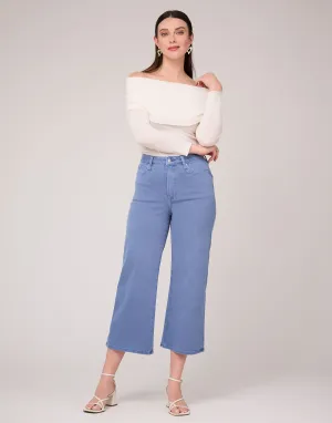 LILY WIDE LEG JEANS / PARADISE BLUE