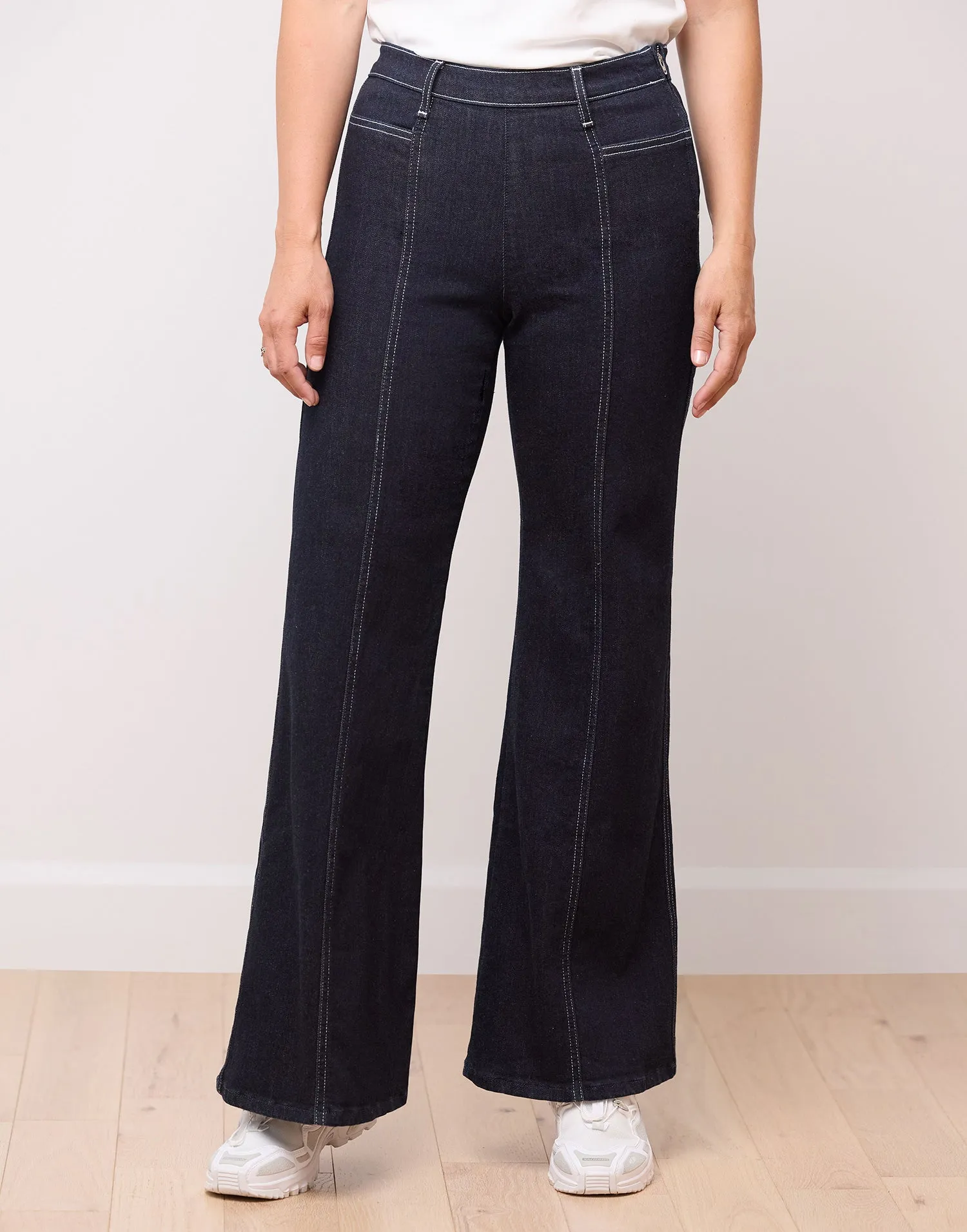 LILY WIDE LEG JEANS / STARGAZER