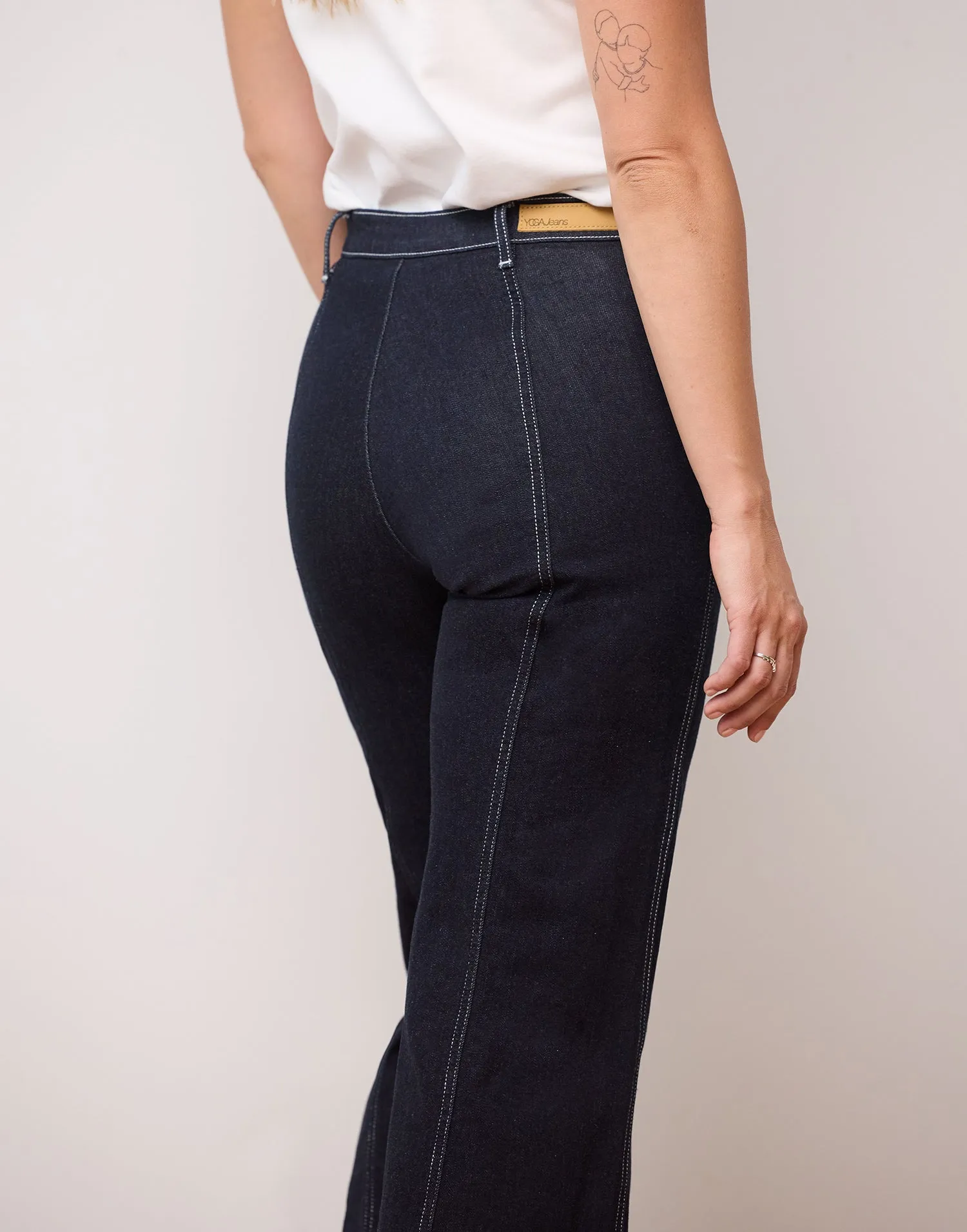 LILY WIDE LEG JEANS / STARGAZER