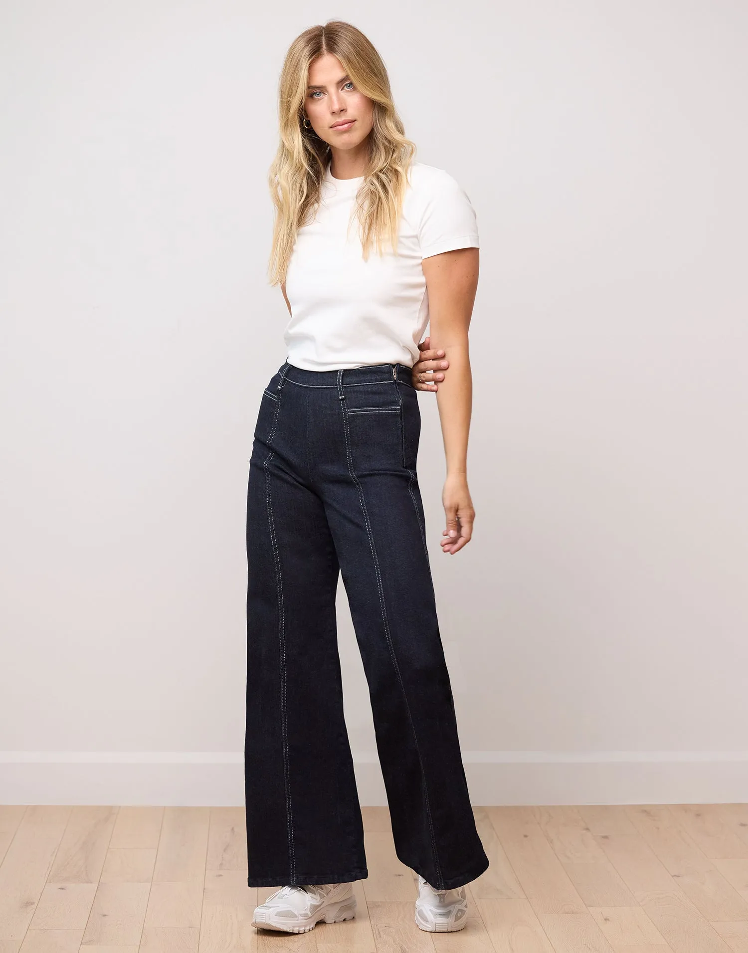 LILY WIDE LEG JEANS / STARGAZER