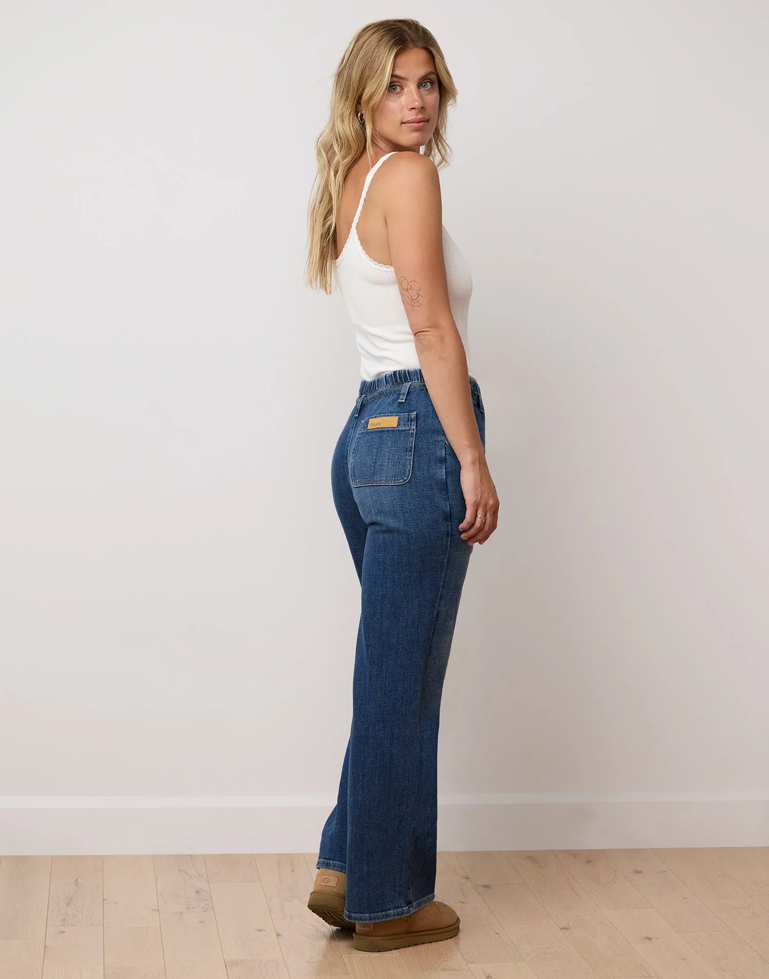 LILY WIDE LEG JEANS / SUNDAY