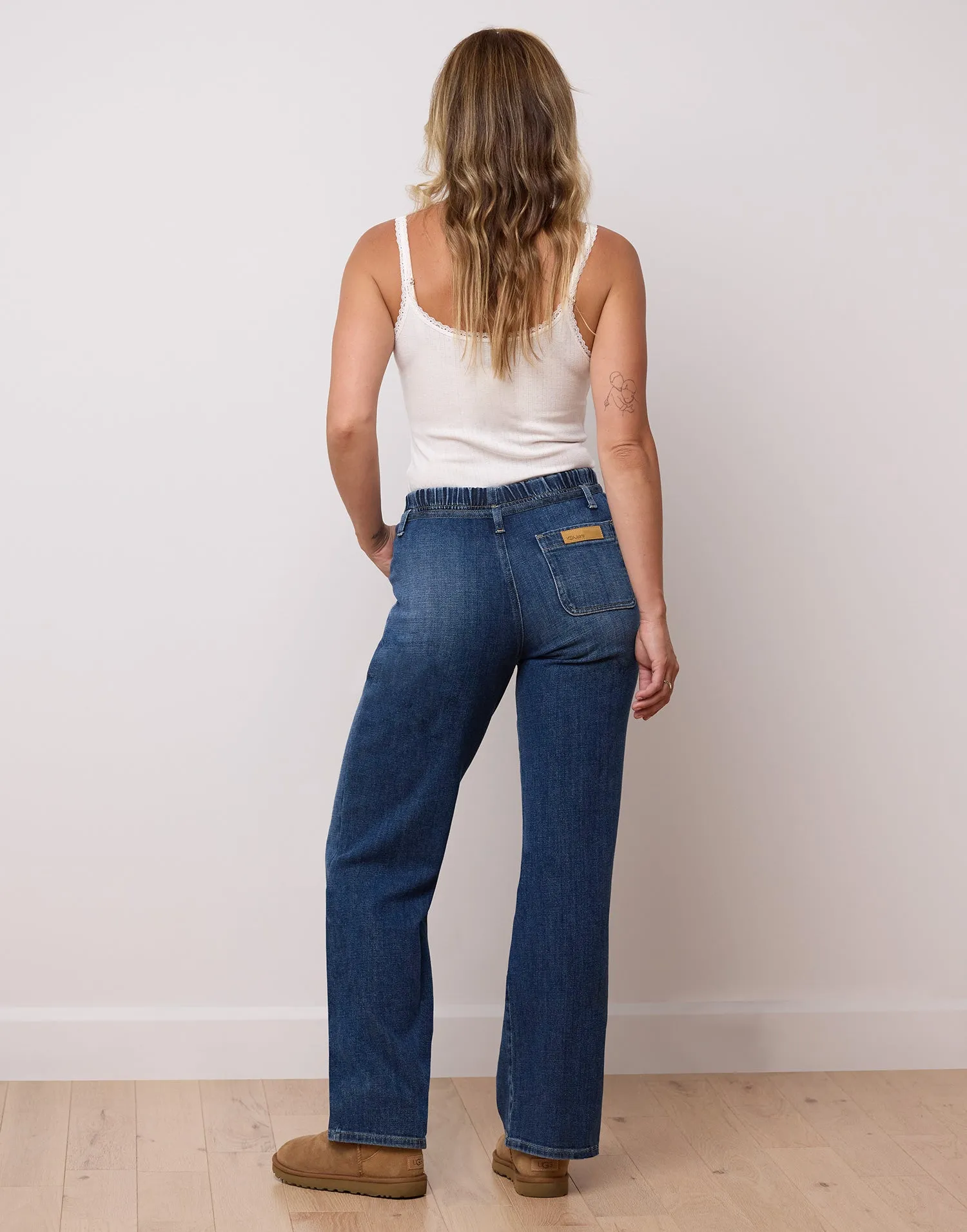 LILY WIDE LEG JEANS / SUNDAY